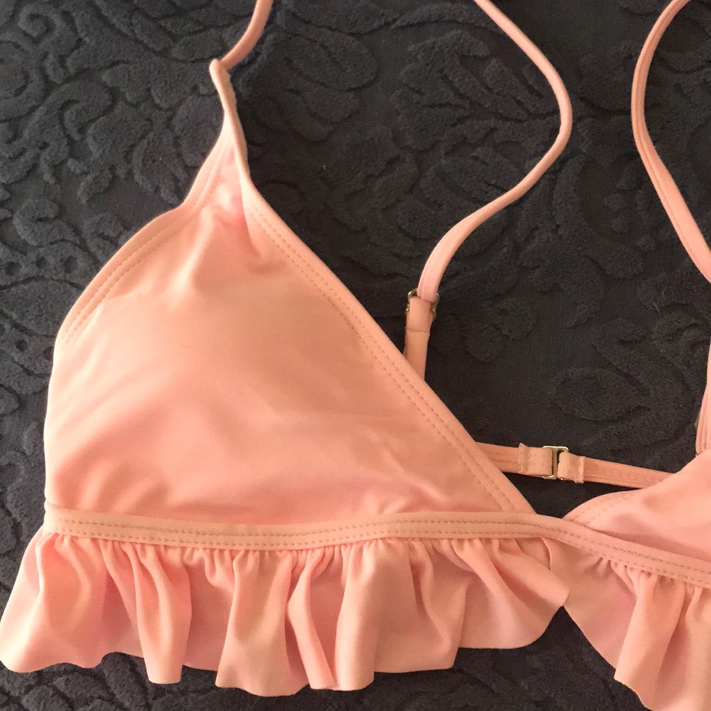 Light Pink Ruffle Bikini - Picture 3 of 5
